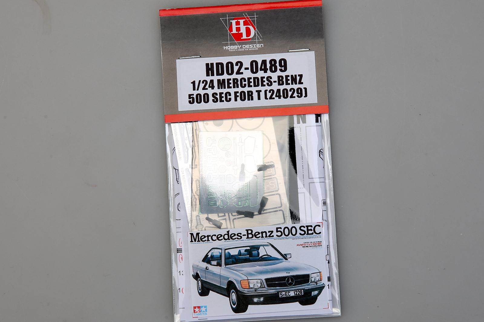 1/24 Mercedes-Benz 500 SEC For T (24029)（PE+Resin）HD02-0489