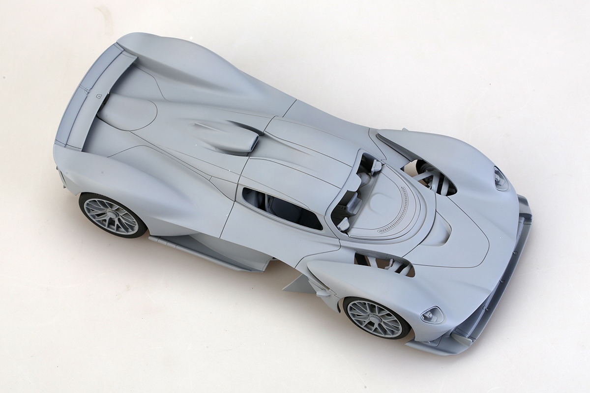 1/24 scale model car kit Aston Martin Valkyrie-Alpha Model