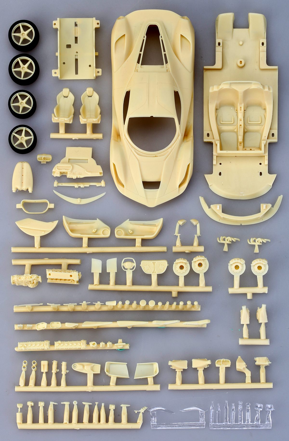 1/43 scale model car kit Ferrari Laferrari-Alpha Model