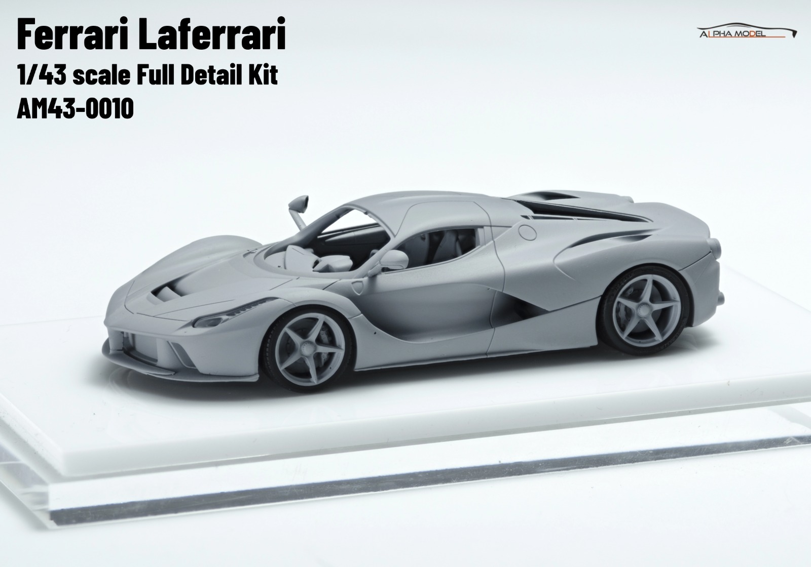 1/43 scale model car kit Ferrari Laferrari-Alpha Model