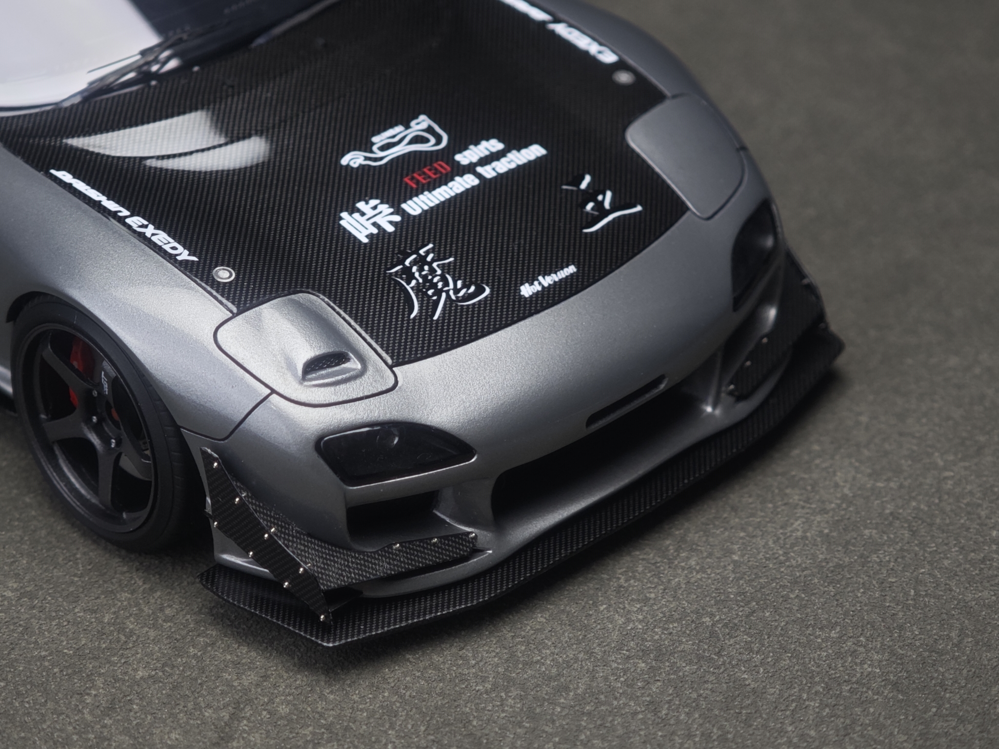 1/24 scale model car kit Mazda RX7 FD (FEED)魔王-Alpha Model