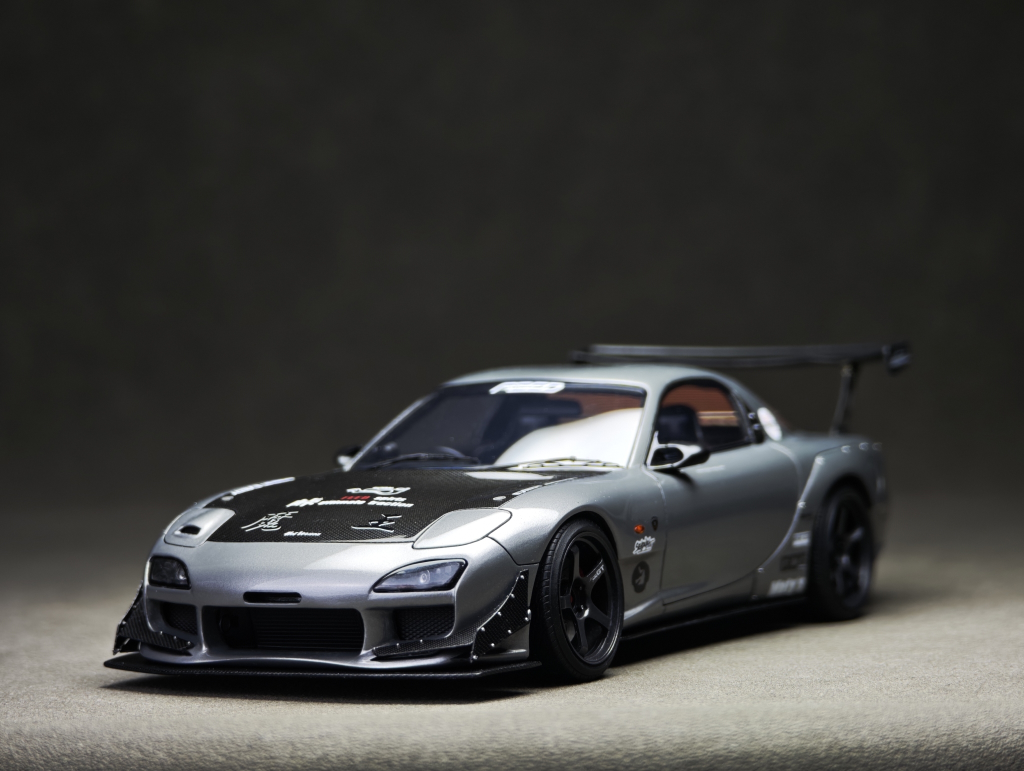 1/24 scale model car kit Mazda RX7 FD (FEED)魔王-Alpha Model