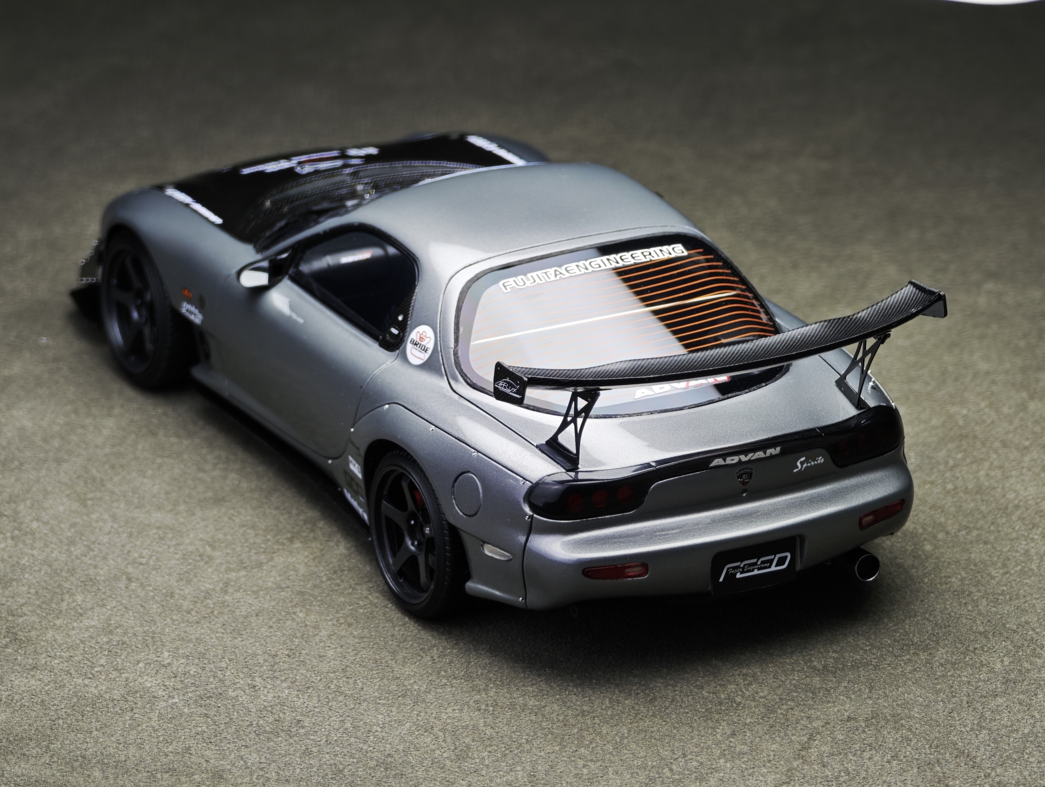 1/24 scale model car kit Mazda RX7 FD (FEED)魔王-Alpha Model