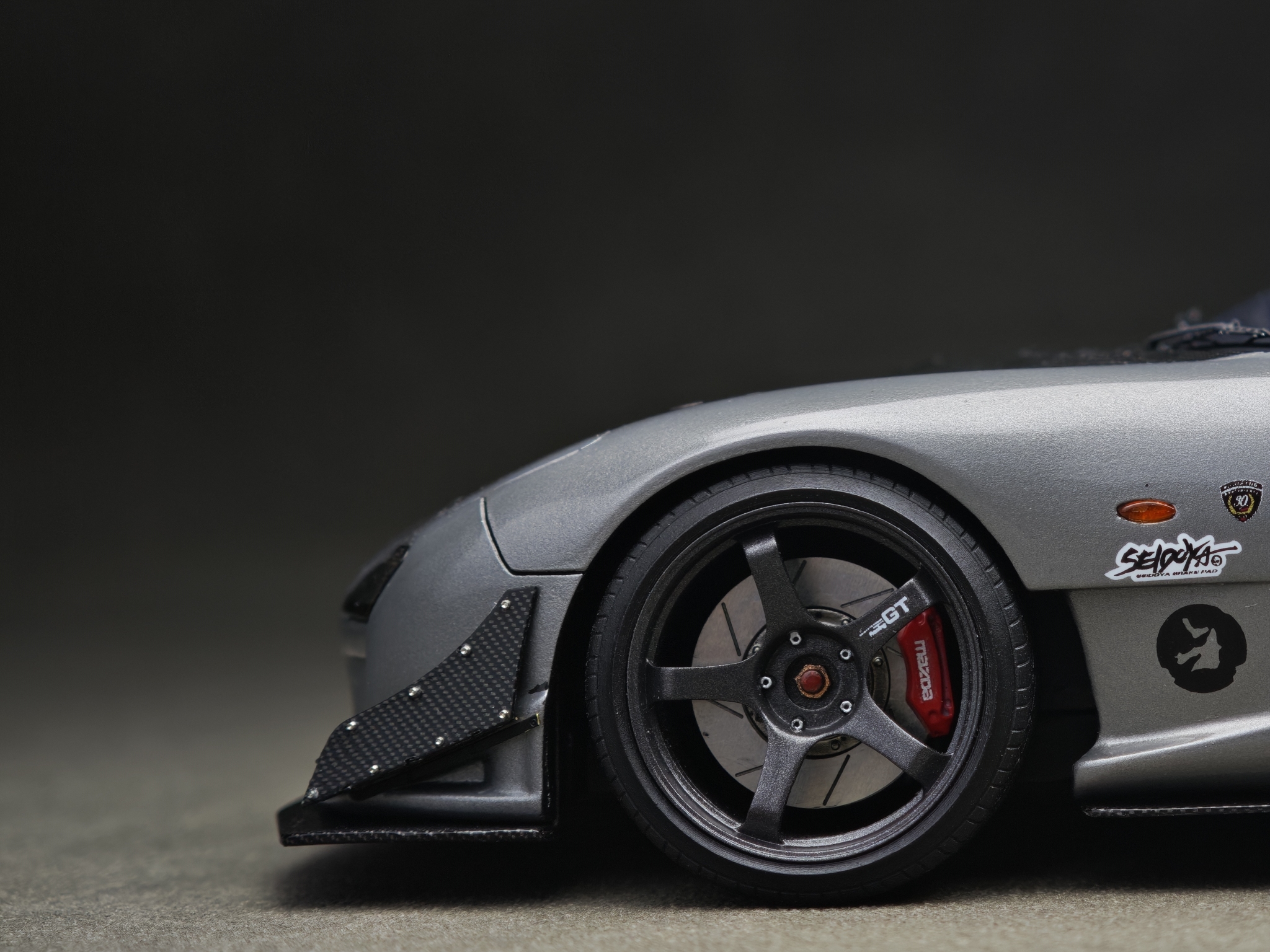 1/24 scale model car kit Mazda RX7 FD (FEED)魔王-Alpha Model