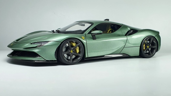 1/24 scale model car kit Ferrari SF90 Stradale-Alpha Model