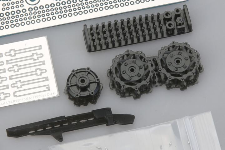 1/12 Yamaha TZR250 (3MA) Detail-UP Set For H (21517)（PE+Metal