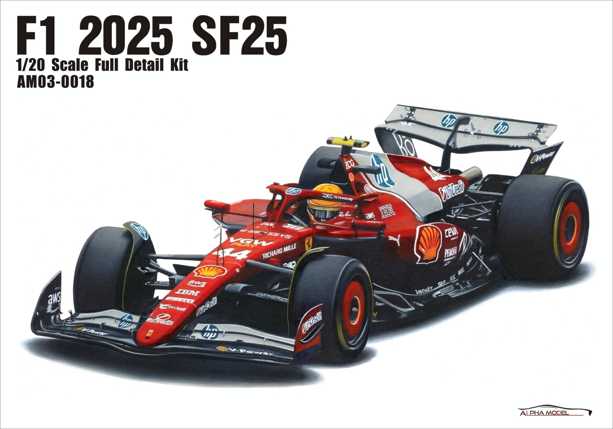 1/20 Scale Full resin kits-Alpha Model
