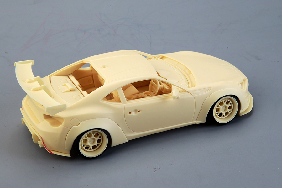 1/24 scale model car kit LB-Works Toyota 86 Full Detail Kit