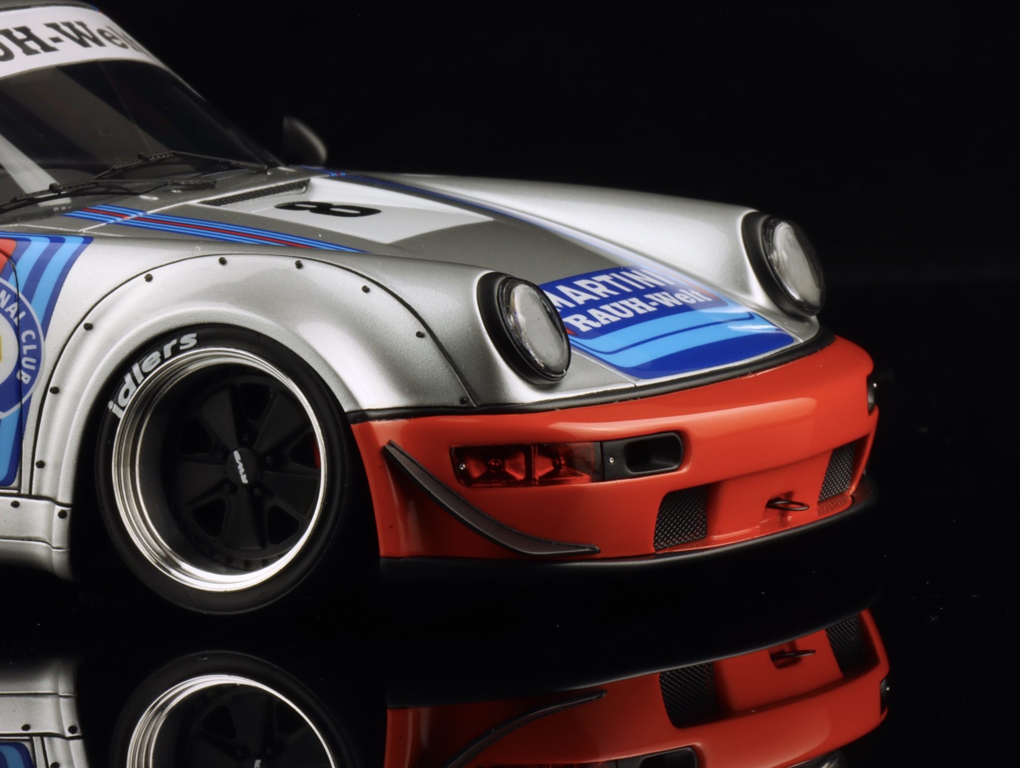 1/24 Scale Model Car Kit RWB Porsche 964 (Ver.B) Full Detail Kit 