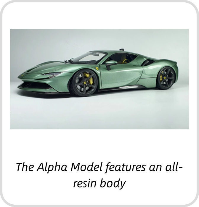 1/24 scale model car kit Ferrari SF90 Stradale-Alpha Model
