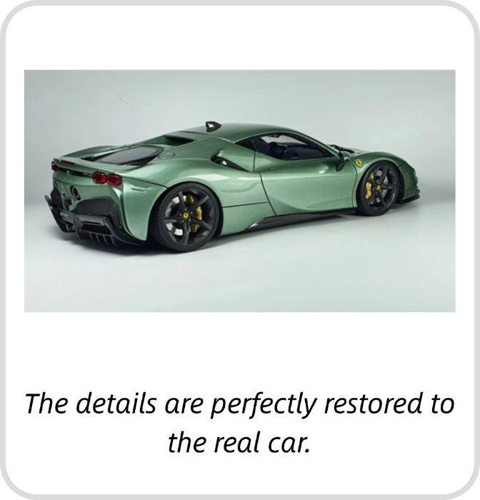 1/24 scale model car kit Ferrari SF90 Stradale-Alpha Model