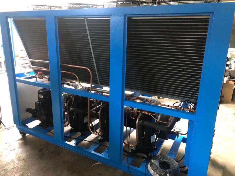 Export to Thailand/Order producing 30HP air cooled chiller, May 2020