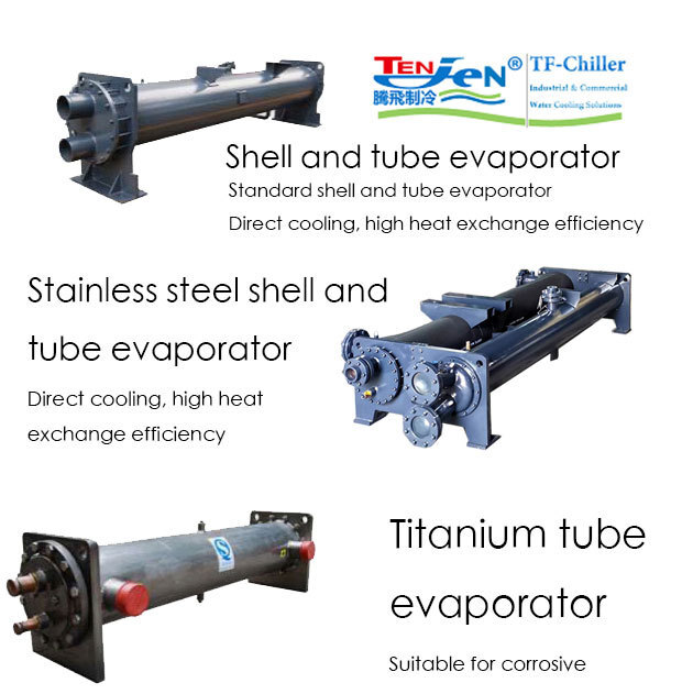How should we choose the right evaporator when producing chillers?