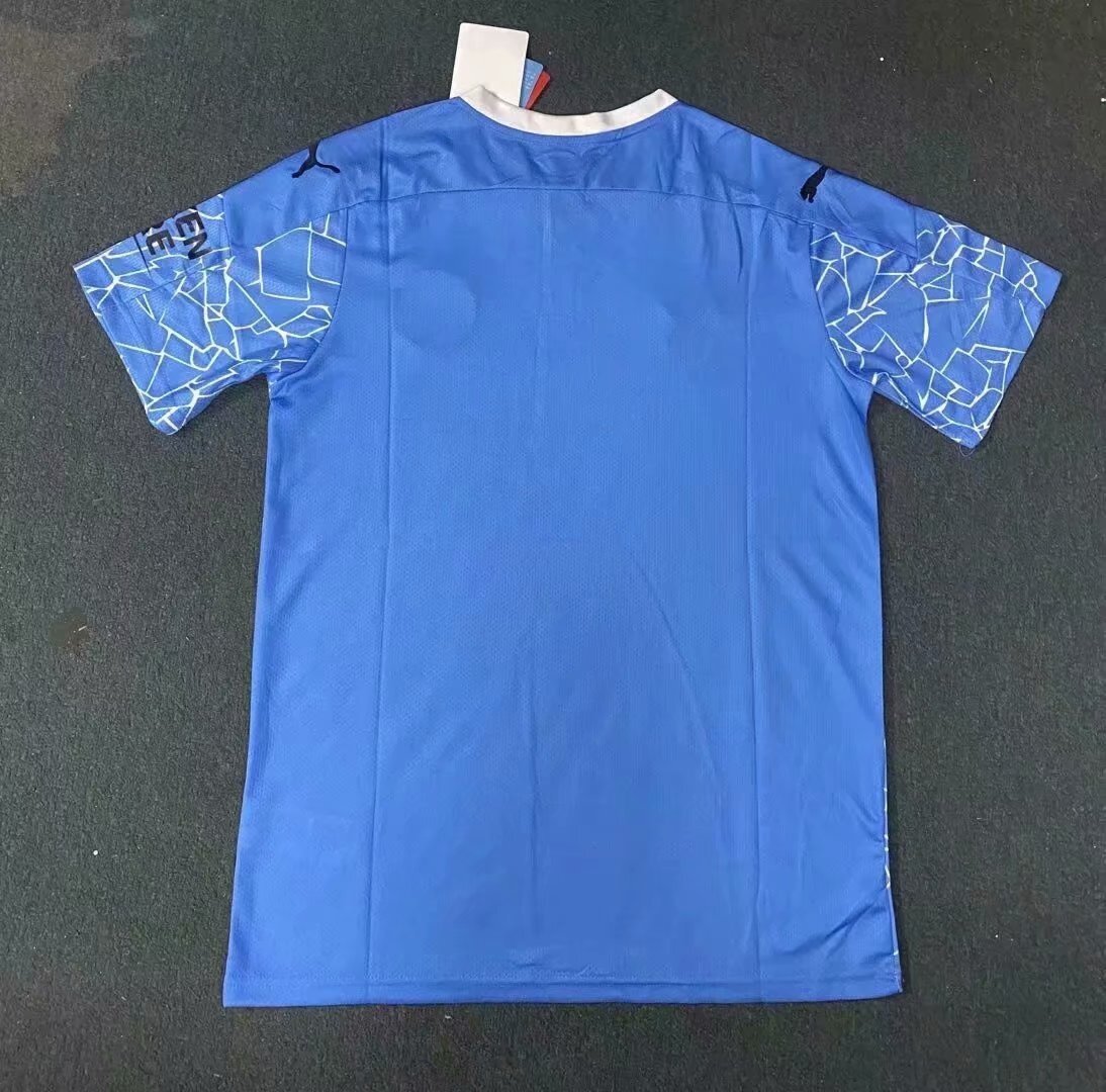 Manchester City 2020-21 Match Shirt Home Shirt Soccer ...