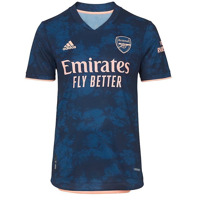 Arsenal 2020-21 Match Player Edition Shirt Second Away ...