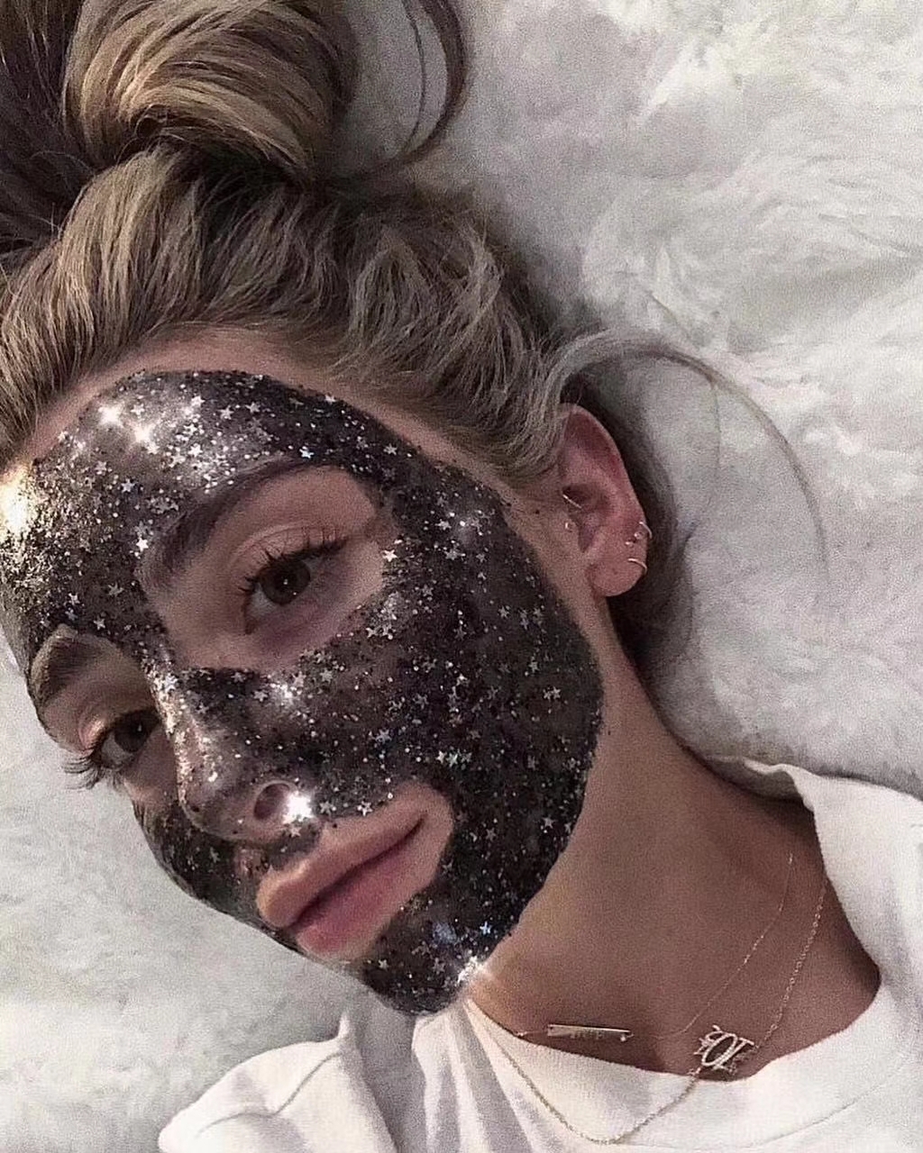 Download Too Faced Glow Job Radiance Boosting Glitter Mask PSD Mockup Templates