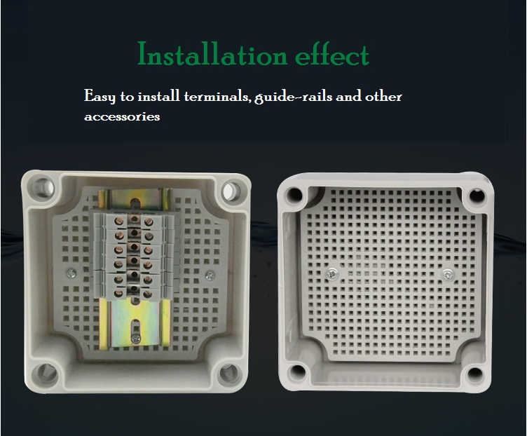 Wholesale ABS Plastic IP67 Waterproof Junction Box DIY Outdoor Electrical Connection box