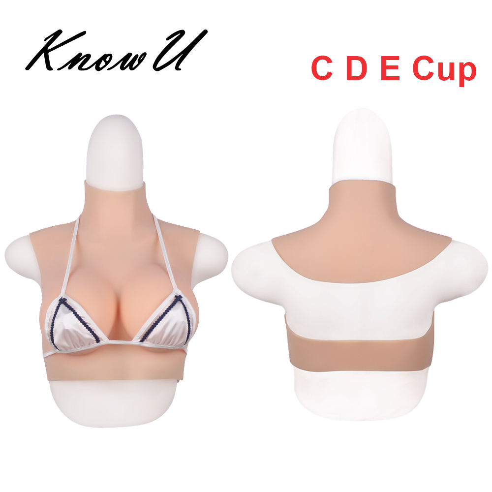 KonwU Silikon-Brust Form künstliche Brüste für Transvestit