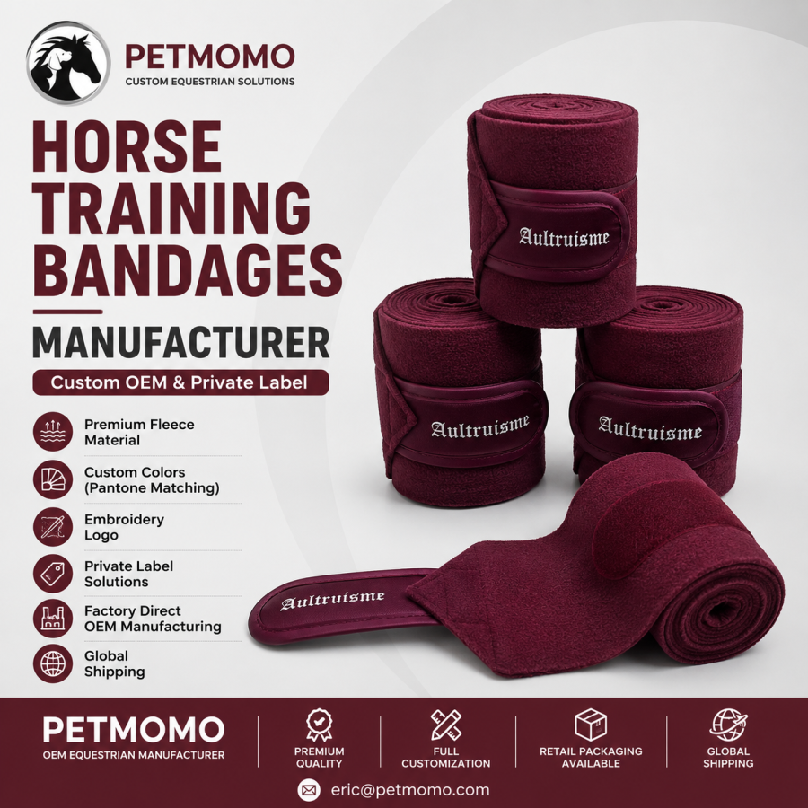 OEM Horse Bandages Manufacturer | Private Label Horse Bandages | PETMOMO