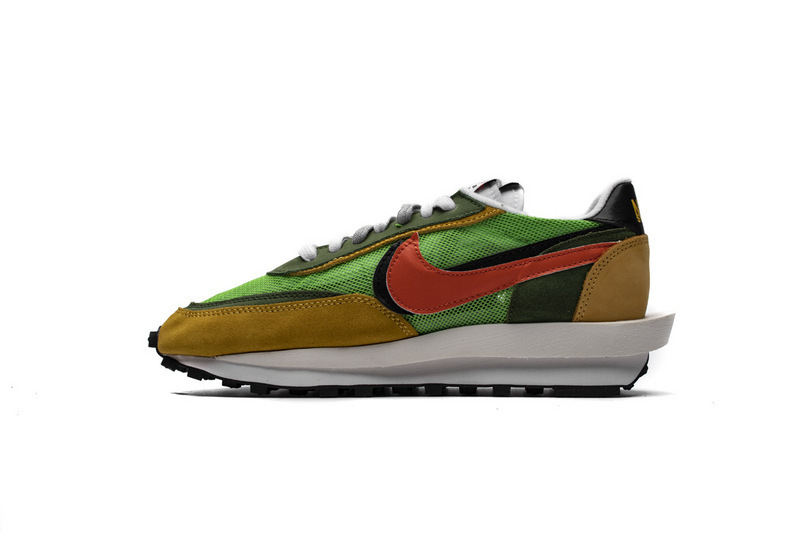 sacai nike waffle green