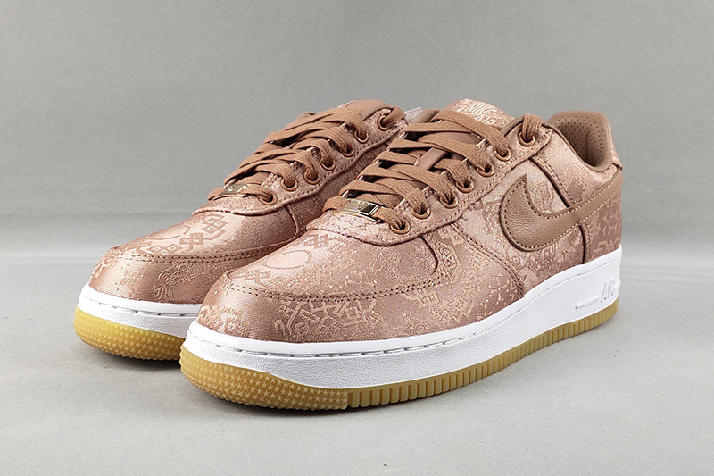 air force 1 low clot rose gold silk where to buy