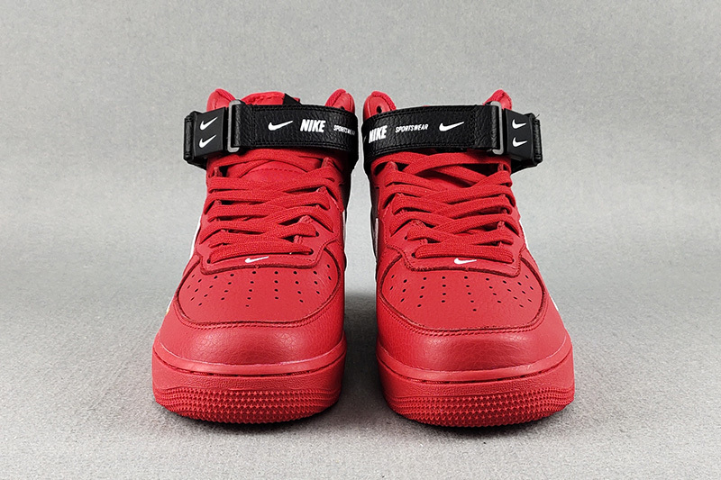 air force 1 utility university red