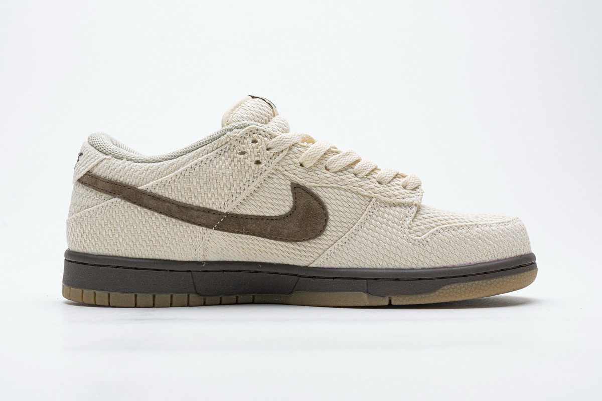 dunk low brown hemp