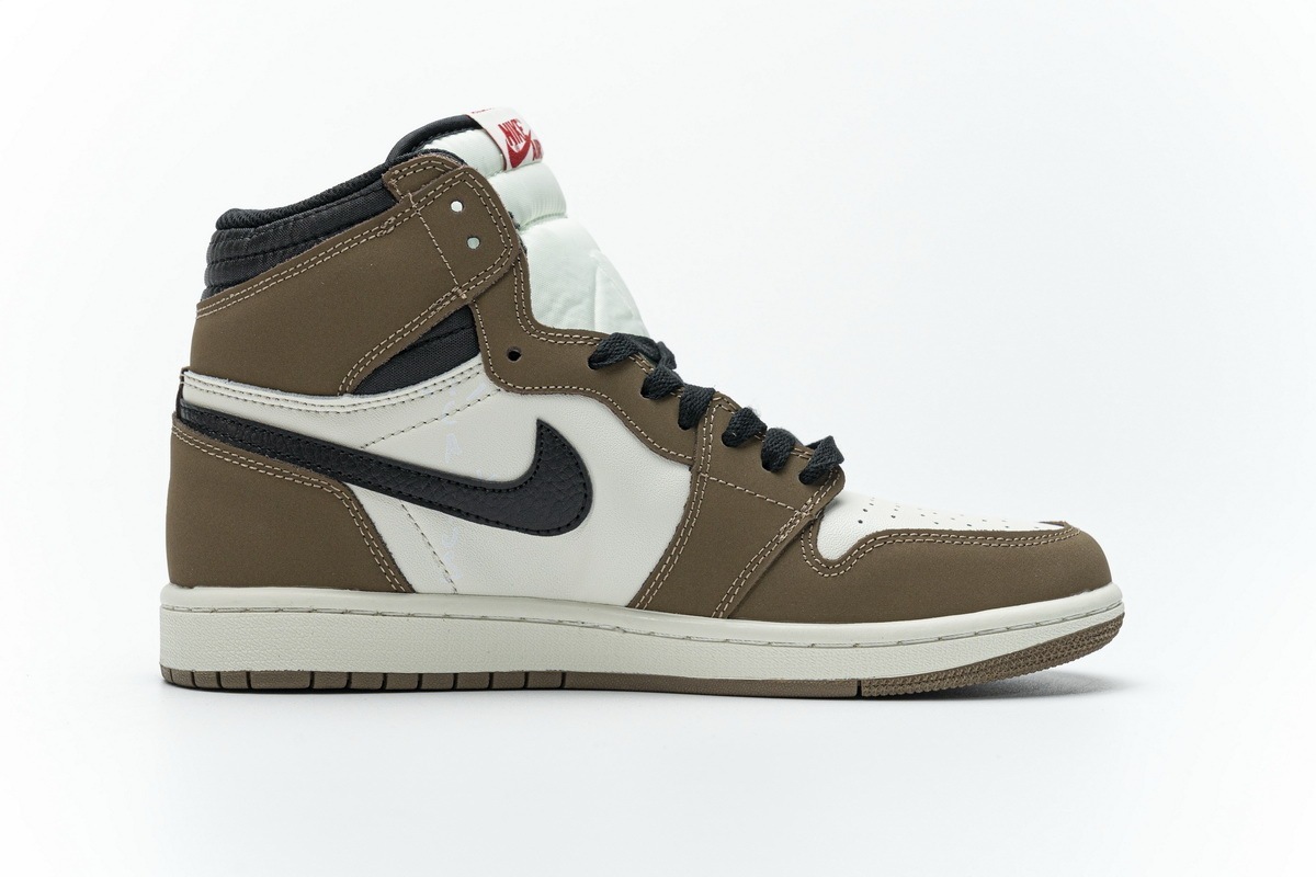 Replica Air Jordan 1 Retro High Travis Scott CD4487-100 [Better Version] - Onebyonemall