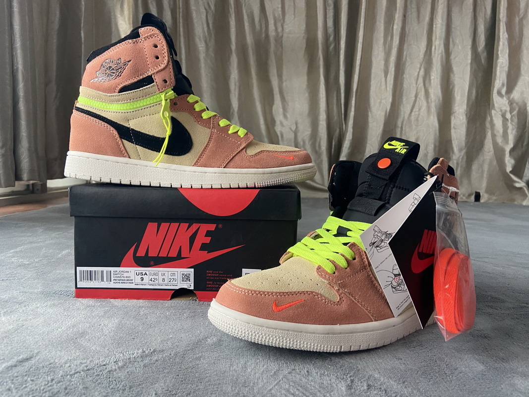 Jordan 1 High Switch Peach Men's - CW6576-800 - US