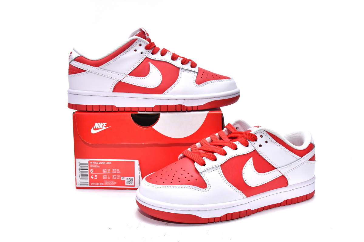 Replica Nike Dunk Low Championship Red CW1590-600 - Onebyonemall