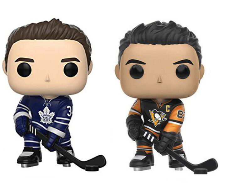 Funko pop! Ice hockey Player Sidney Crosby & Auston Matthews Figure