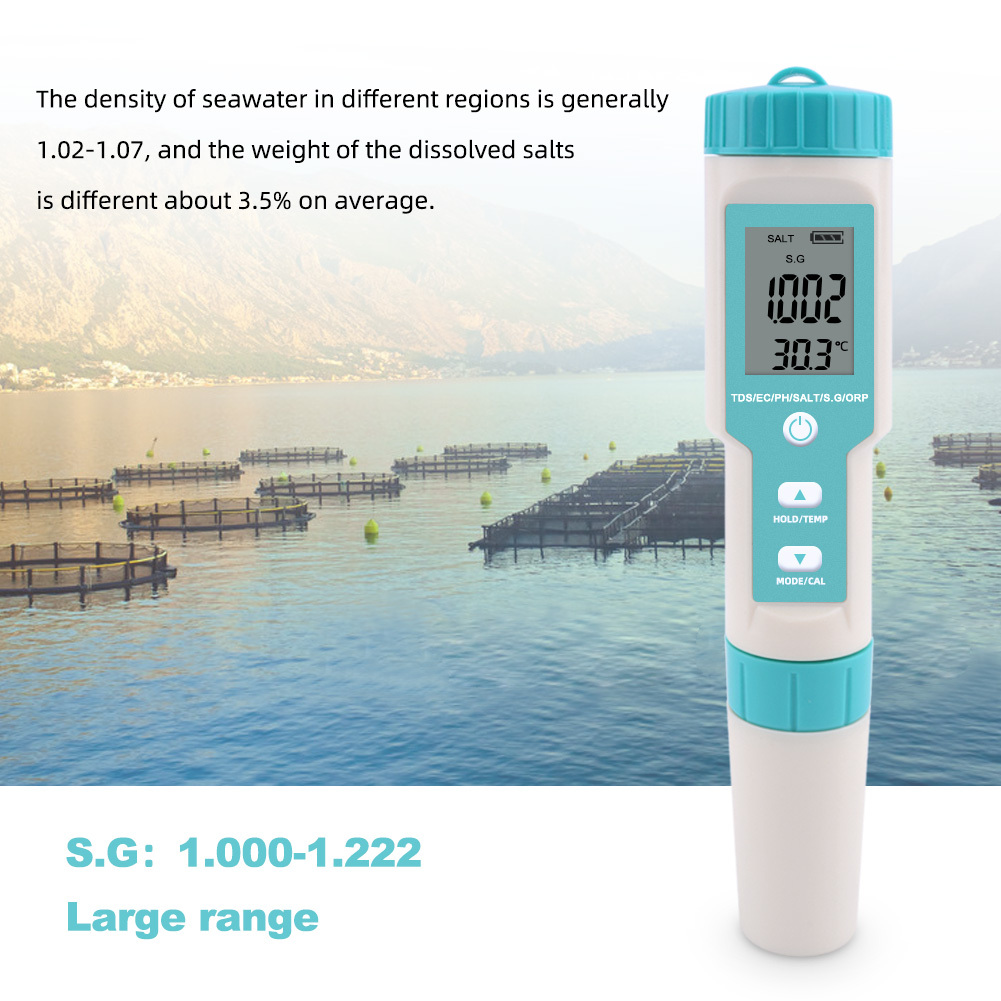 PH/TDS/SALINITY/EC/ORP Meter