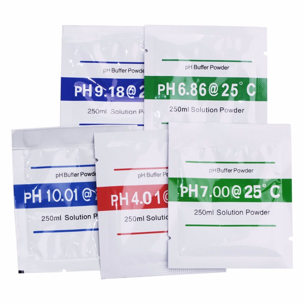 20X PH Buffer Solution Powder PH For Test Meter Measure Calibration 4.01 6.86 