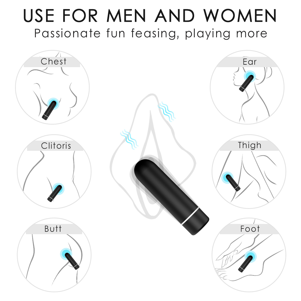 Amazon bestselling magnetic rechargeable remote control Mini bullet vibrator G-point adult male and female toys