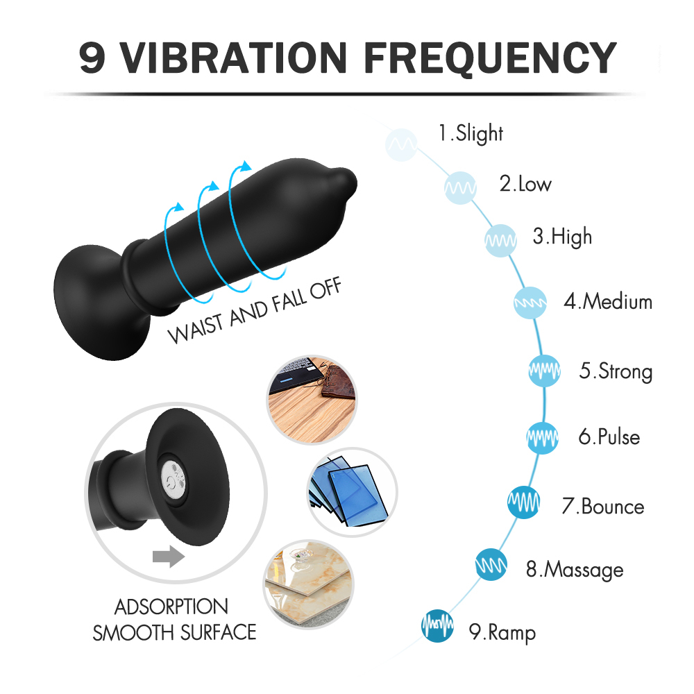 Amazon Popular Condoms electric shock silicone anal Butt Plug vibrator sex toy for women and men 