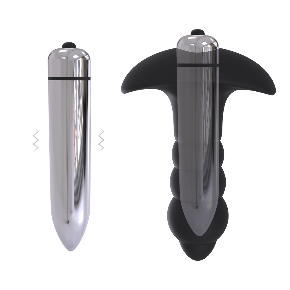 Vibrating Butt Plug Anal Sex Toy Dildo sex Silicone Anal Vibrator Waterproof for Men Women