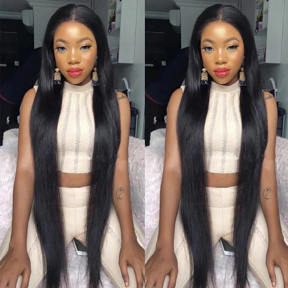 Brazilian Hair Silky Straight Hair Weaves 30 40inch Free Shipping Over 50 With Cash Reward