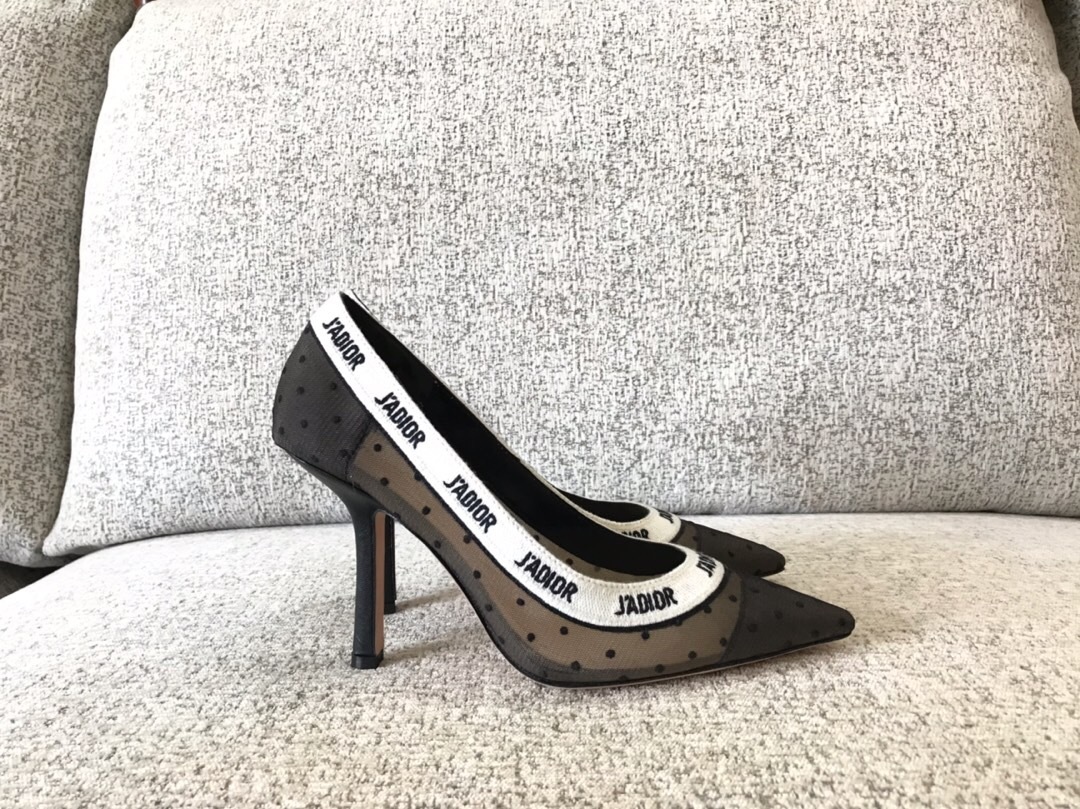 J'A Dior High Heels black lace pumps Christian Dior