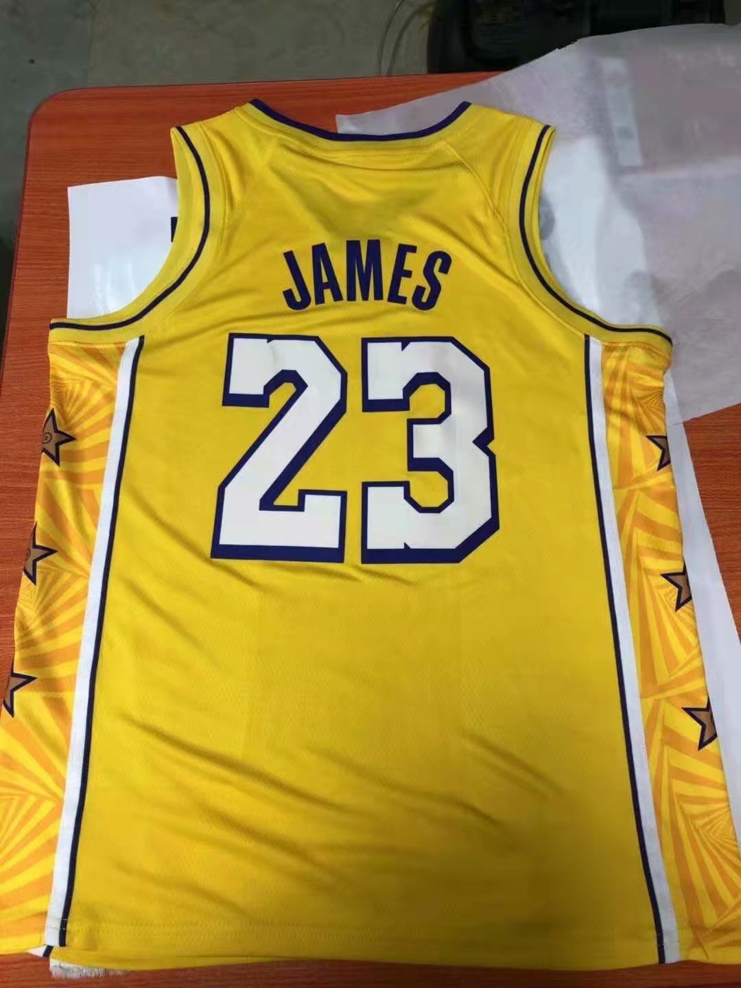 Men's Los Angeles Lakers NO. 23 James 19-20 City Jersey ...