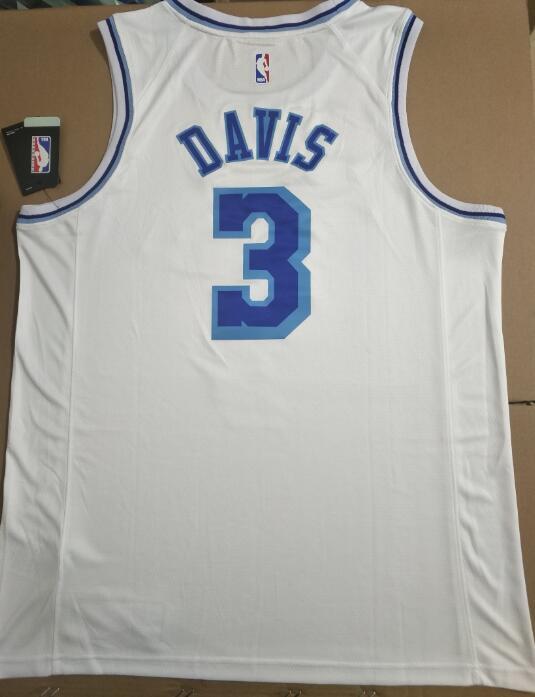 Men's Los Angeles Lakers NO. 3 Davis 2019-20 Classic ...