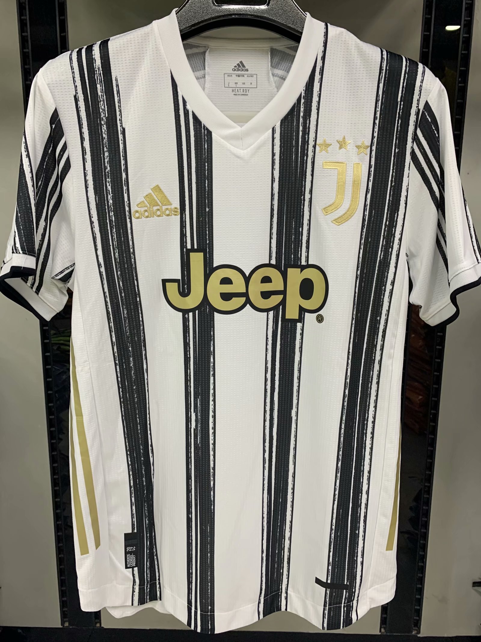 Cristiano Ronaldo Juventus adidas 2020/21 Home Replica ...