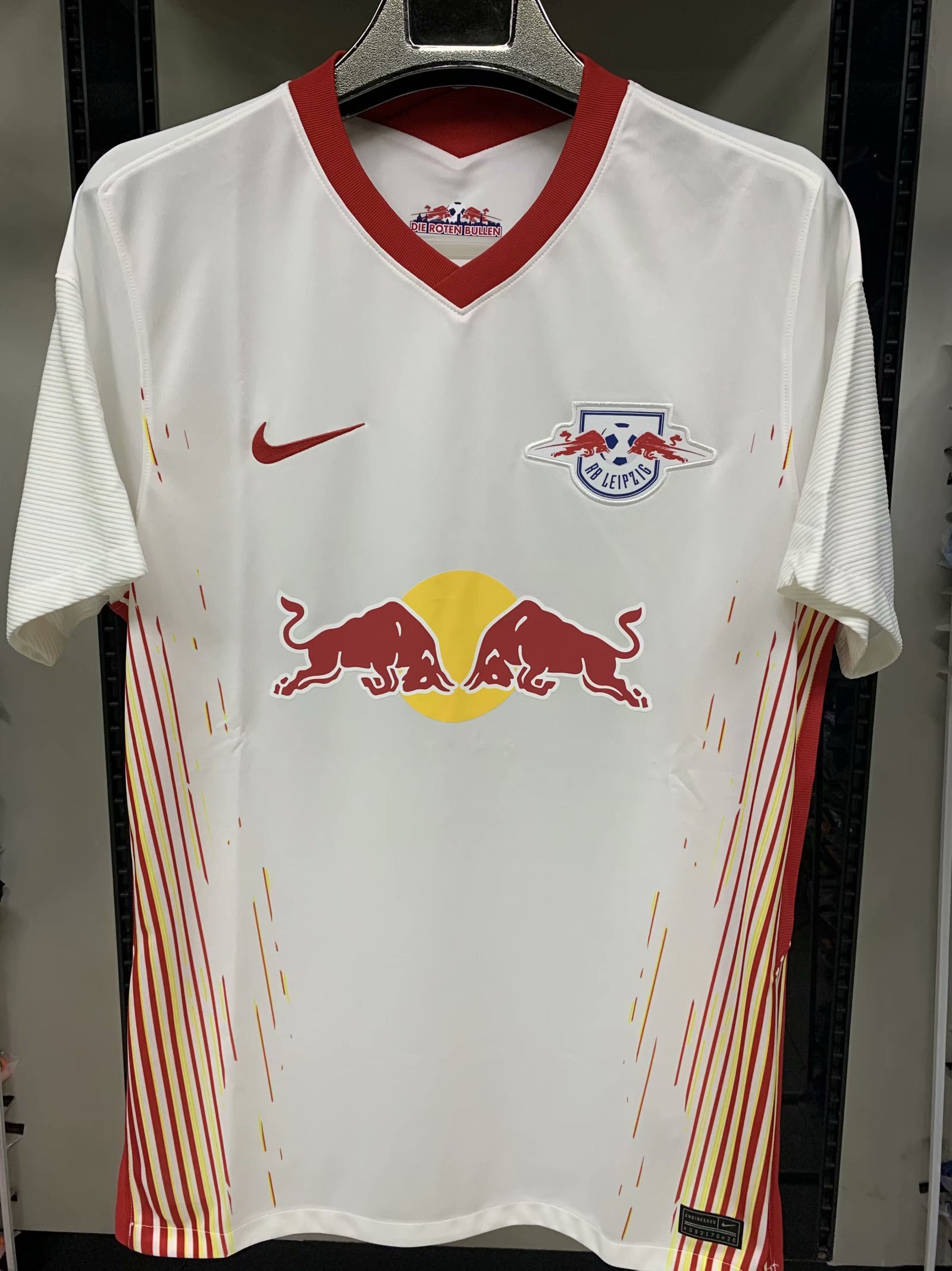 New Arrival Red Bull Leipzig Home Soccer Jersey White ...