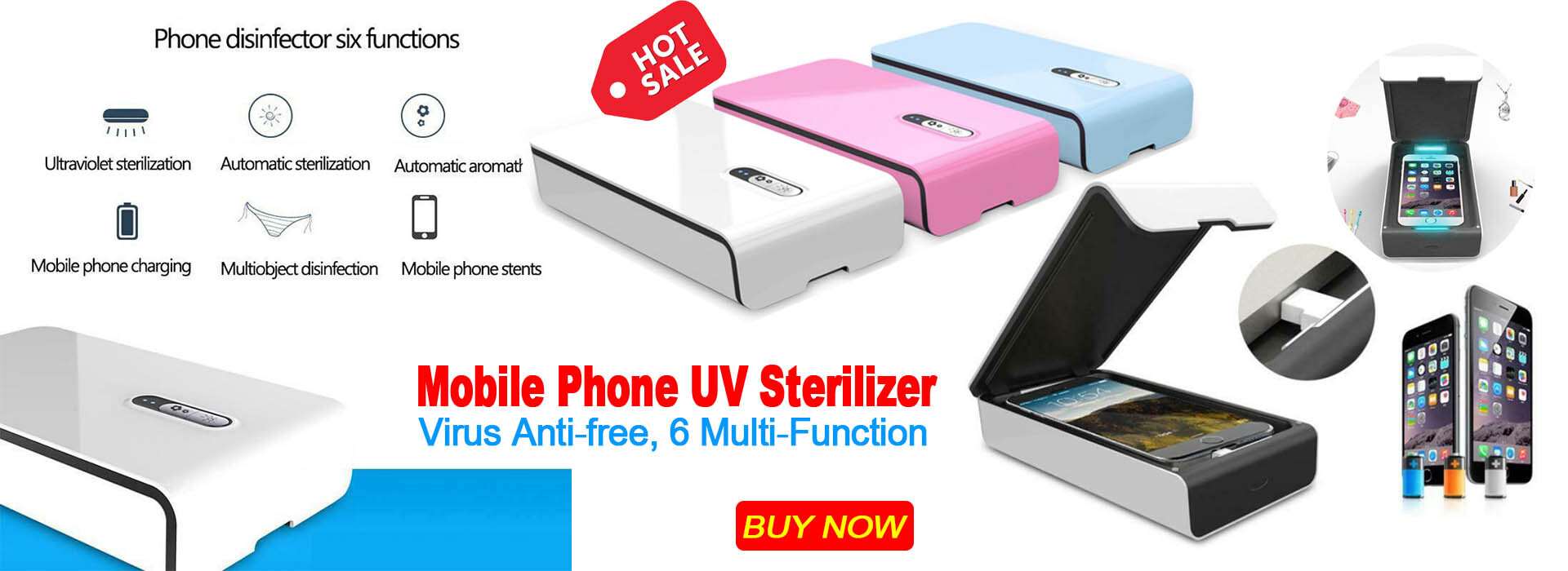 How sterilize your phone?
