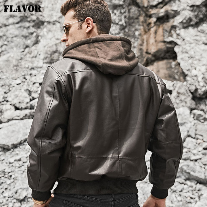 Lambskin leather moto hooded jacket brands| men's lambskin Lambskin leather moto hooded jacket brands| men's lambskin