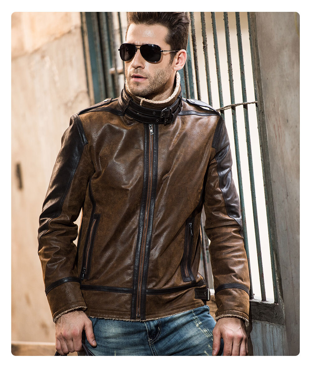 Куртка Rolex Leather & fur