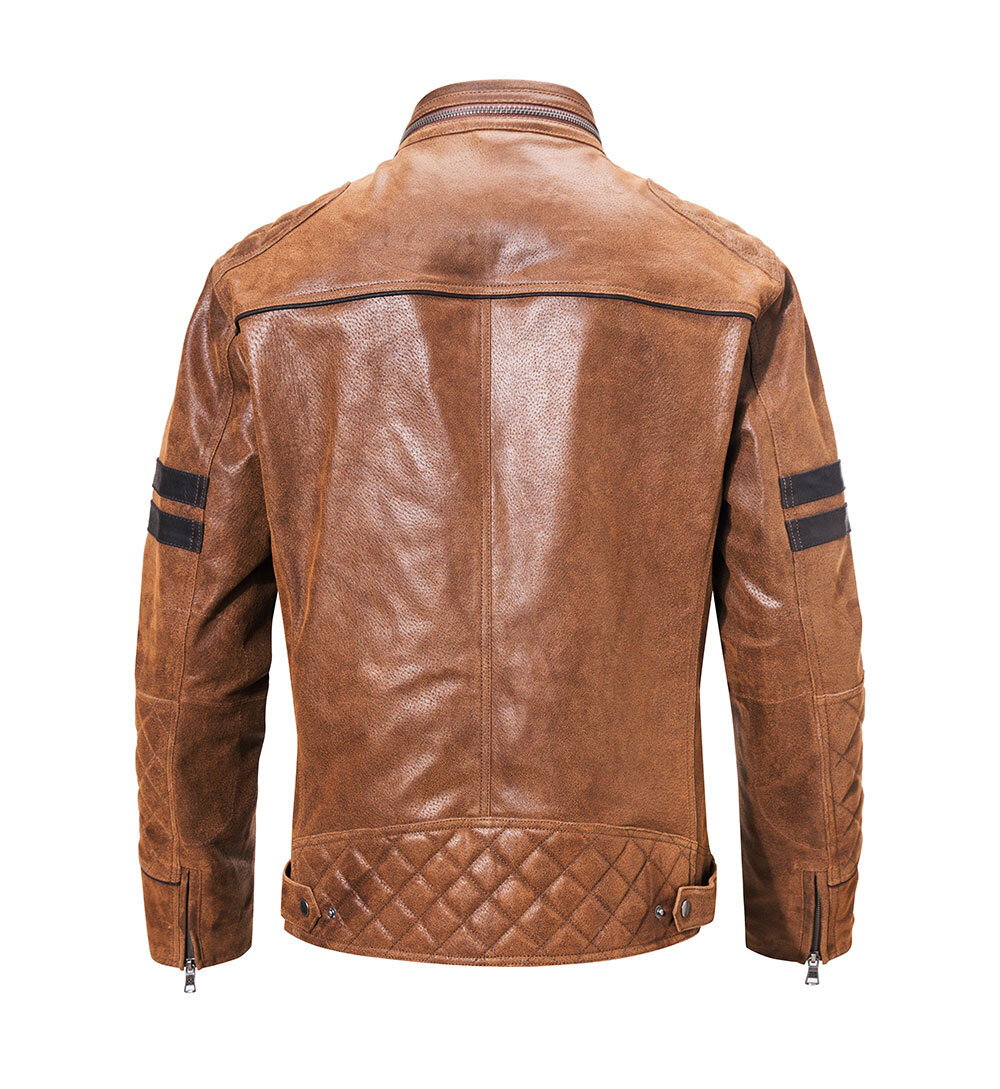 New Men's Motorcycle Genuine Leather Jacket Warm Real Pigskin Leather Coat For Men MXGX312 