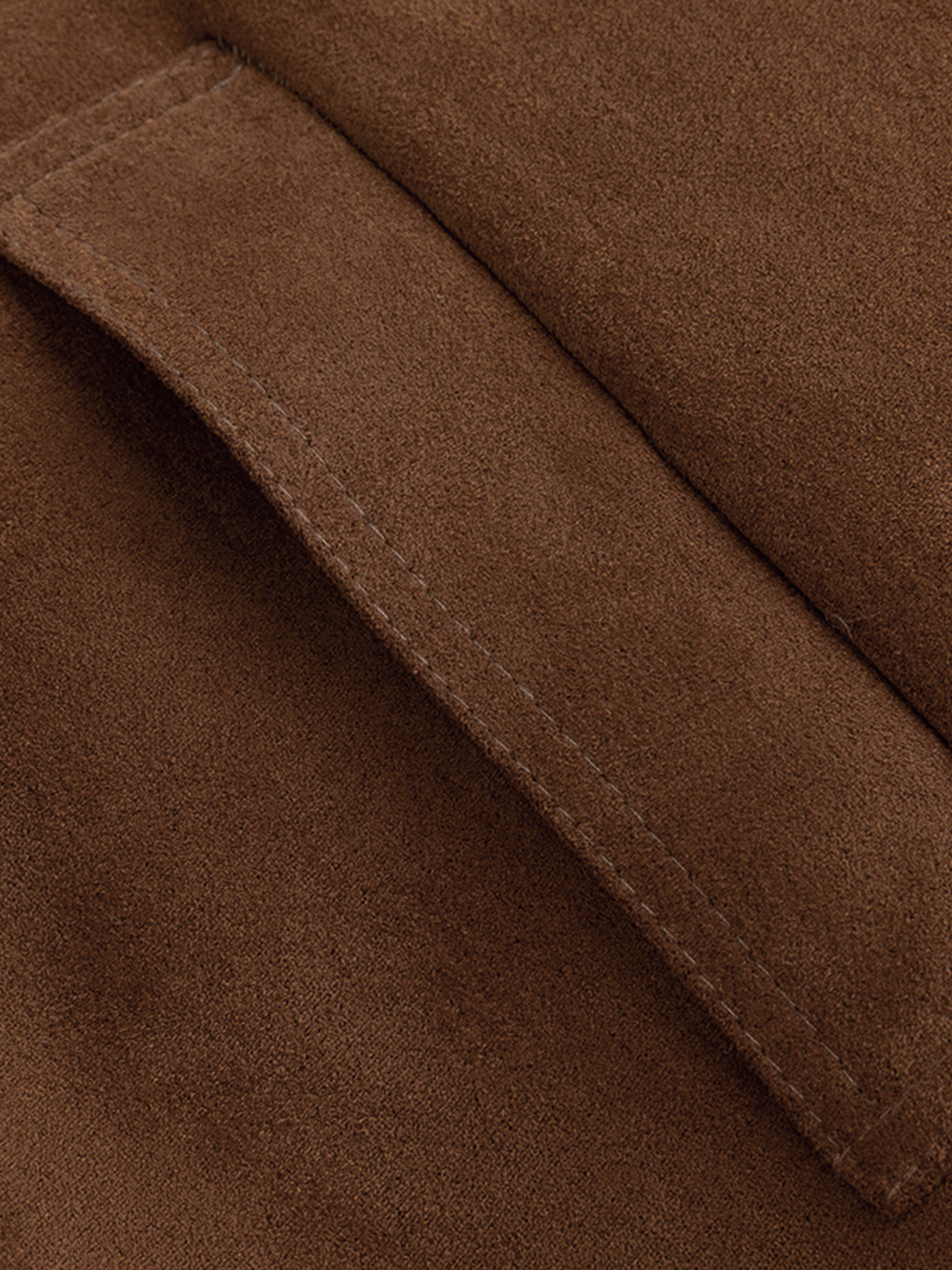 FLAVOR Womens Wool Shearling Bomber Faux Leather Jacket Warm Winter Coat Brown WXGX25-3 