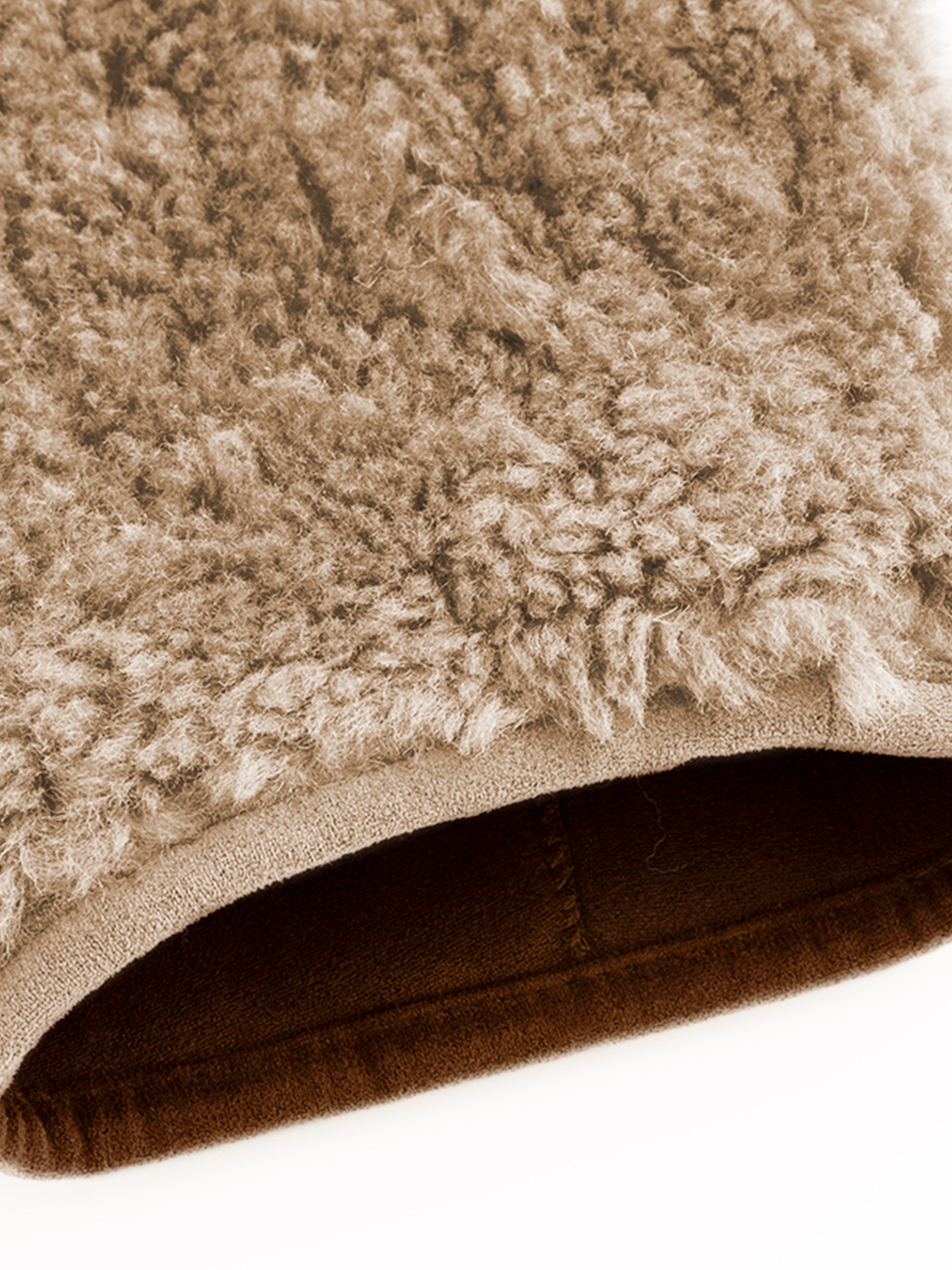 FLAVOR Womens Reversible Shearling Faux Leather Jacket Winter Casual Stand Collar Coats WXGX25-4 