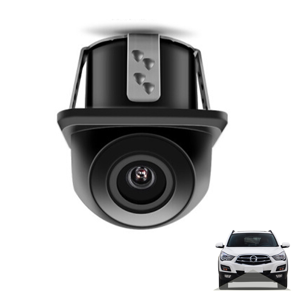 EKYLIN Truck Front View Camera - CCD HD Night Vision 30FT Cable 12V-24V
