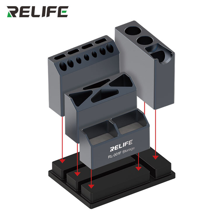 RELIFE RL-001F   aluminum  Multifunctional combined storage box 